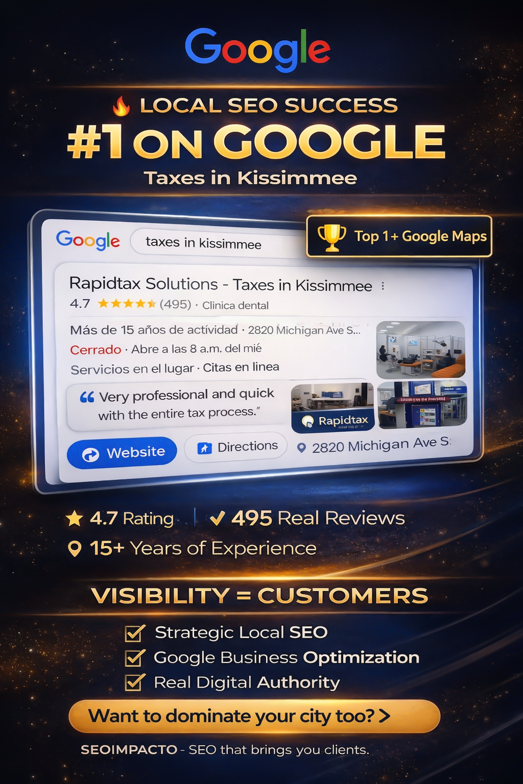 Ranking de Maps de cliente